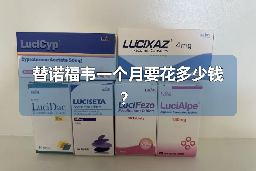 替诺福韦一个月要花多少钱?